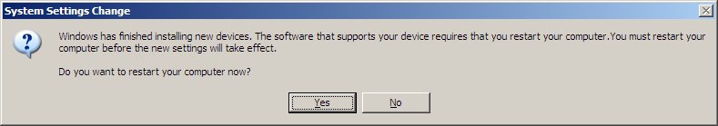 Windows restart prompt